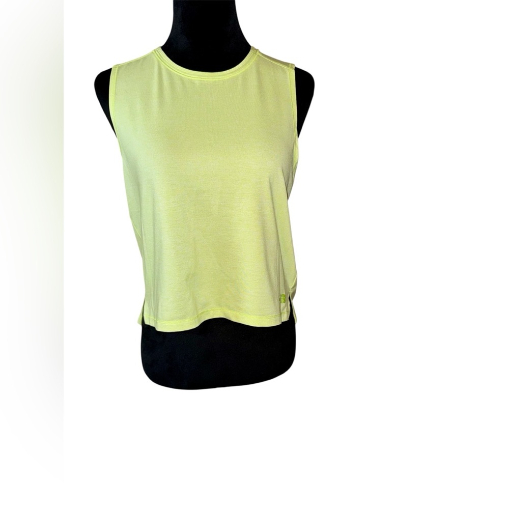 The North faceWomen's Light Lime Sleeveless Tank Top